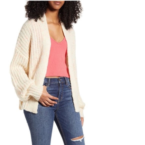 Love by Design Neon Fleck Cardigan - Picture 1 of 7